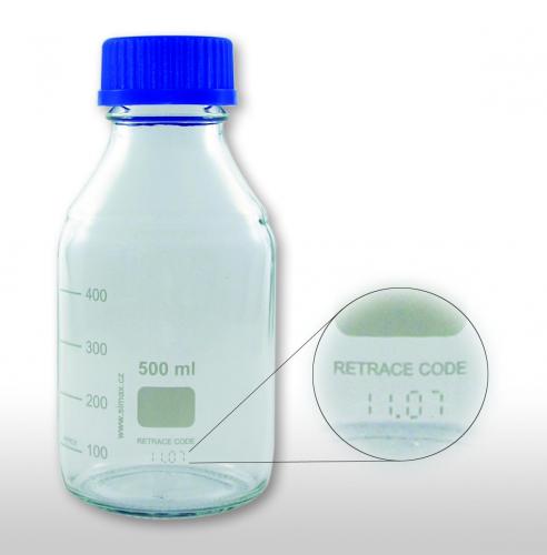 Laboratory Bottles Borosilicate Glass 3 3 Gl 45 With Retrace Code Labfriend Australia Lab