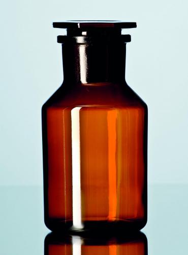 Download Wide-mouth reagent bottles with stopper, soda-lime glass ...