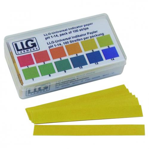 LLGUniversal indicator paper, strips LabFriend Australia Lab