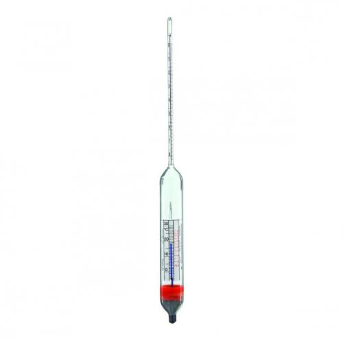 Hydrometers, relative density, with thermometer LabFriend Australia