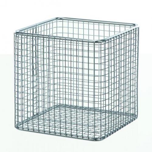 Wire baskets square, stainless steel LabFriend Australia Lab Equipment and Lab Supplies