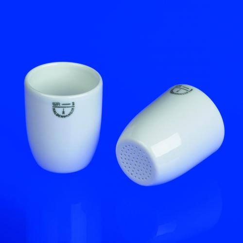 Gooch crucibles with perforated base, porcelain, tall shape LabFriend Australia Lab
