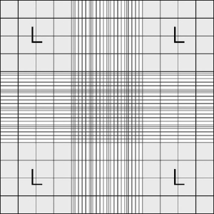 Counting chamber acc. to Neubauer, CE double ruling, bright-line ...