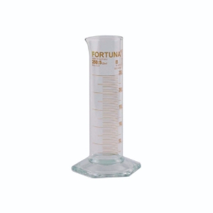 Measuring cylinder 1000:20 ml small form, class B, boro'glass, hexagonal base, amber graduation_100211984