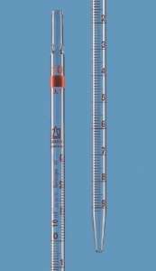 Graduated pipette 2ml:0.02 ml serologie, total delivery AR-Glas, brown graduated_100223040