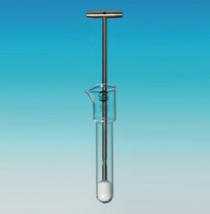 Homogeniser Potter-Elvehjem 5ml chamber length 65mm, glass mortar 95mm, PTFE pestle 250mm x Ø 10mm_100226565