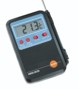 Alarm thermometer with penetration sensor range -50° - +150°C, with battery_100215236