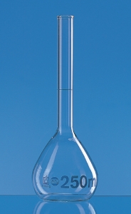 Volumetric flask cap. 100 ml class A, with beaded rim_100226704