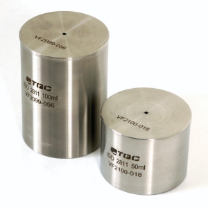 Pyknometer PR 10, 100 ml made of stainless steel incl. manufacturer certificate_100010009