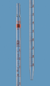 Graduated pipette 5ml:0.1 ml serologie, total delivery AR-Glas, brown graduated_100223062