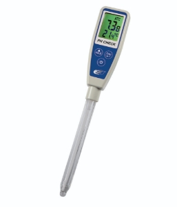 Pocket meter PH CHECK S for pH measurement with permanently connected penetration electrode_100237313