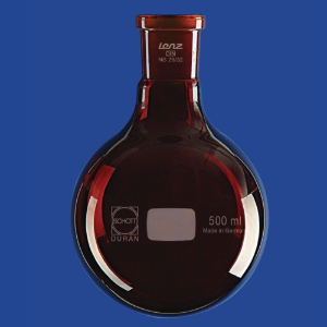 Round-bottom Flasks with Conical Joint, Amber, Cap. ml 1000 Socket NS 29/32_100231960