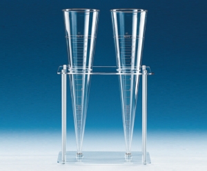 Sedimentation cone rack, Acrylic for two plastic Imhoff cones_9304281