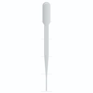 Transfer Pipets 4 ml, non-sterile blood bank pipet, standard bulb, 5 inch, pack of 400_100217896