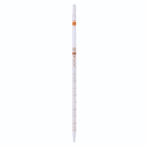 Graduated pipette 0.5:0.01 ml, 360 mm length class AS, main point ring graduation, graduated to top, amber graduated_6059364