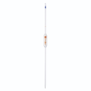 Volumetric pipettes, clear glass 4ml, one mark, cl.B, amber graduation_100229589