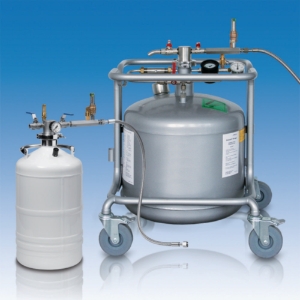 Autofill 50 liter with LN2 jar, safety valve_9739292