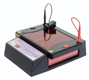 runVIEW Horizontal Gel Electrophoresis System 15x15cm gel tray and 2x1 sample, 2x2 sample, 2x4 sample, 4x28MC sample 1mm combs_7920135