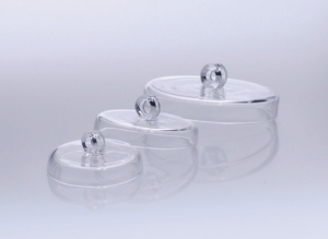 Quartz glass crucible lid 74 mm dia. for crucibles with 70 mm dia._100204465