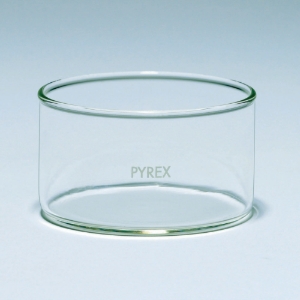 Crystallising dish 100ml Pyrex® borosilicate glass, pack of 10_9000074