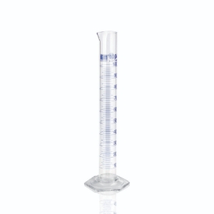 Measuring cylinder 1000 ml, blue graduated cl. A, USP_100213563