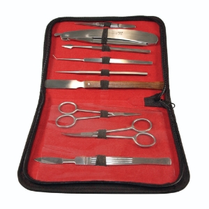 Dissecting instruments,set in case rust-free_9160012