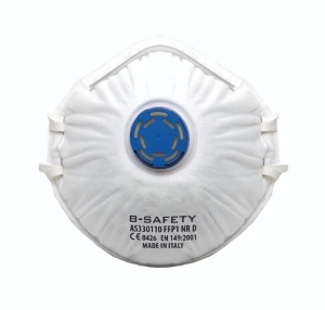 Respirator masks pure breath FFP1, with valve, pack of 10_100197267