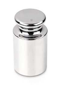 Weight F1, 2kg, stainless steel Compact form_100207663