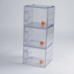 Desiccator cabinet,transparent PC, size 224x200x504 mm,with bottle of silica gel_100231088