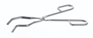 Crucible tongs, 300 mm, heavy-duty version, 18/8 steel, e-poli_100219651