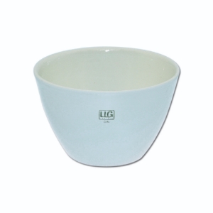 LLG-Porcelain crucibles 1/30 DIN 5 ml, 30 mm dia., low form, glazed pack of 5_100223835