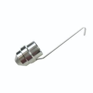 Immersion outlet beaker TA, aluminium with stainless steel 5 mm nozzle according to DIN 53211_100226909