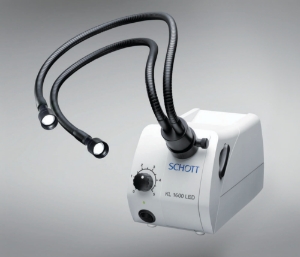 LED Cold Light Source KL 1600 LED incl. 2-armed Gooseneck and Focus Lenses with UK plug_100195938