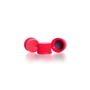 Screw cap, GL 25 PBT, closed, red, with PTFE protected seal_100228225