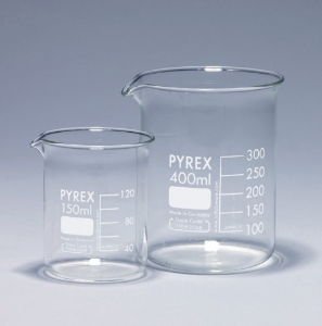 Becher 100 ml, l.f. Pyrex® borosilicate glass, graduated, pack of 10_6238860