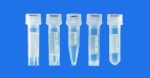 Microcentrifuge tubes 1.5 ml, PP screw cap PP, grad., y-sterile selfstanding, pack of 500