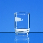 Filter crucible, Boro 3.350 ml, 2 D 4 pack of 10