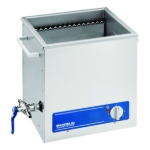 [LLG] Rinsing baths SONOREX TECHNIK, with heating, inclined trough bottom