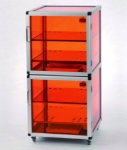 Sicco Maxi 2-Desiccator Protect 560x1150x580mm, PMMA/Alu
