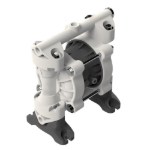 Double-diaphragm pump, housing PP, oil-free diaphragm made of santoprene