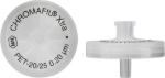 CHROMAFIL Xtra disposable filter PET-20/25 polyester, 0.2 µm, 25 mm colourless PP-case, labelled, pack of 100