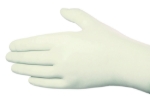 LLG-Disposable gloves, Classic, Latex, size M white, 240mm, pack of 100