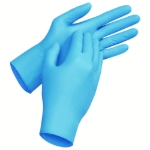 uvex u-fit Disposable Protective Gloves, NBR Size L, Pack of 100