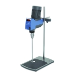 Overhead stirrer RW 20 digital Package compl. with accessories plate stand R 1826, boss head clamp R 182, propeller stirrer R 1342