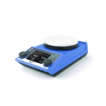 Magnetic stirrer RET control-visc white with heating, enamel plate UK plug